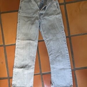 Levi’s Ribcage straight ankle jean